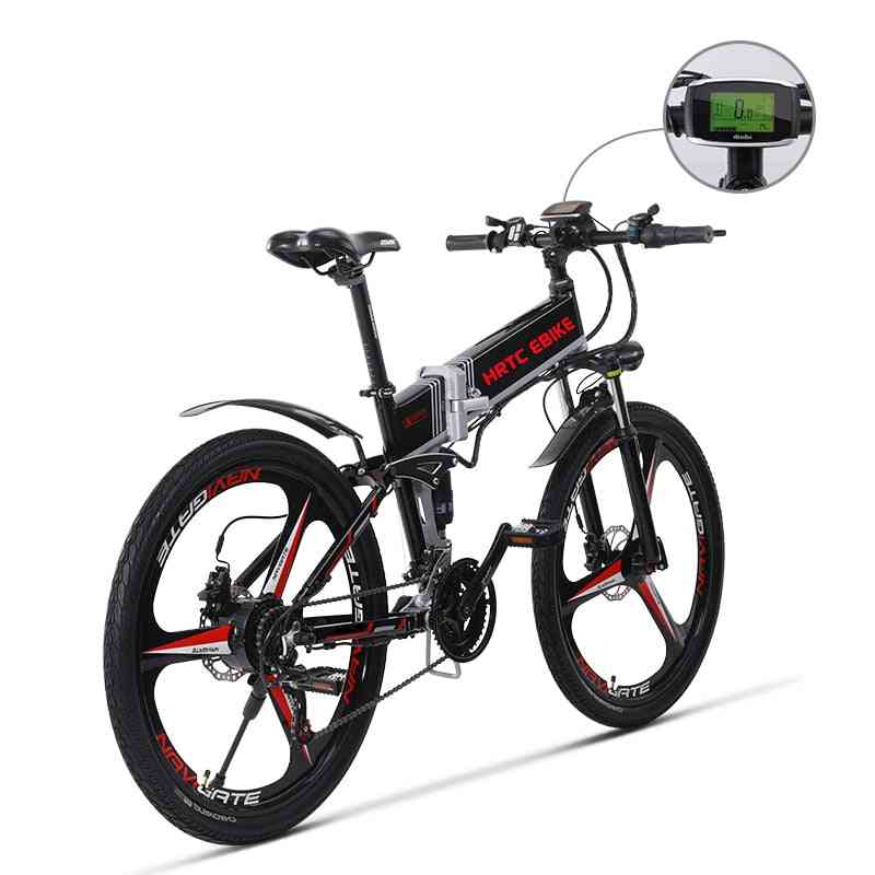 Elektryczna bateria litowa roweru górskiego ukryta / szybka rama składana silnika