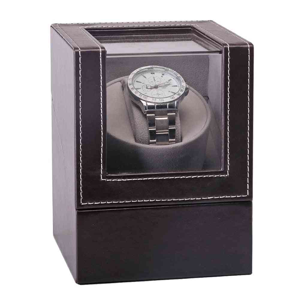 Collection Watch Winder Transparent Cover, Automatic Mechanical Luxury Display Box