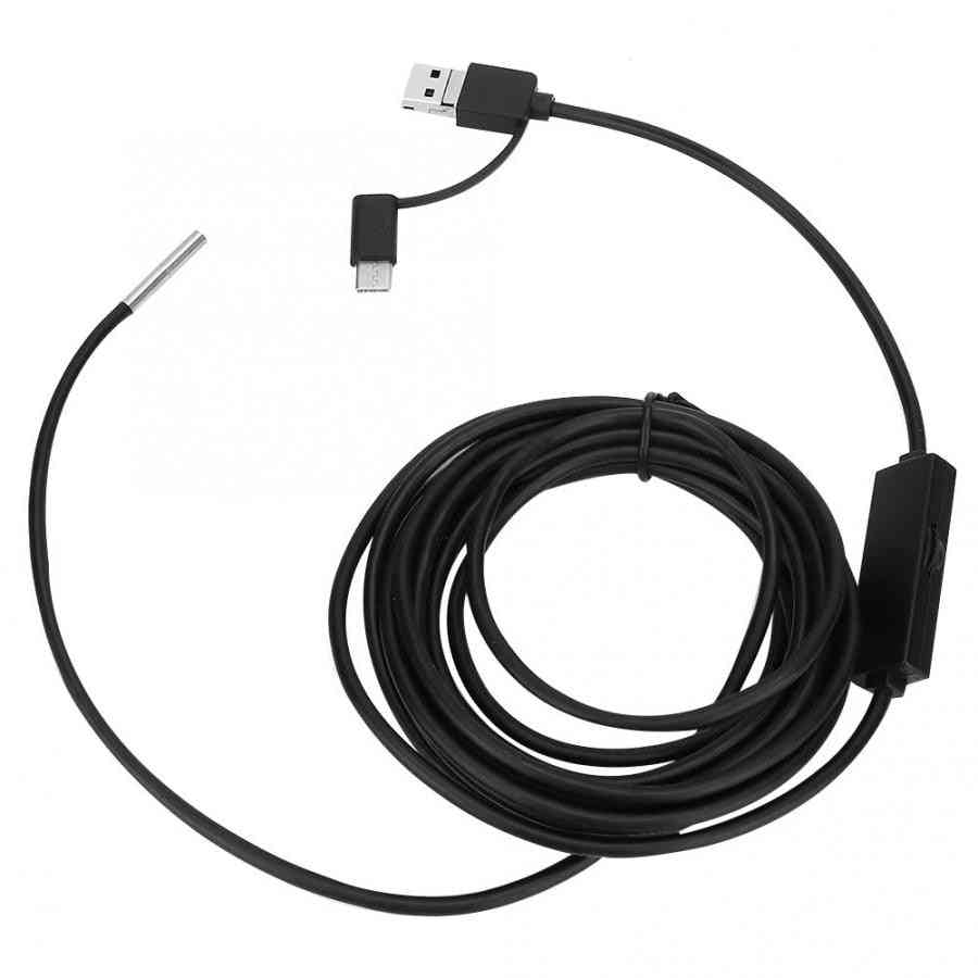3 In 1 For Android Type?c Mobile Phone Lens High Definition Waterproof Endoscope