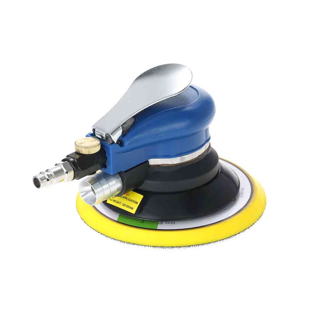 Pneumatic Air Sander With Dust Collecting Bag, Wrench And Hose