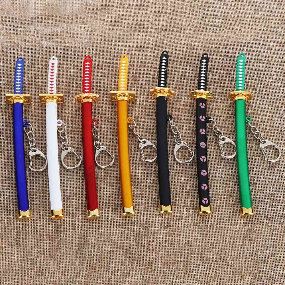 дизайн на меч, мини пръстен за ключове на Наруто