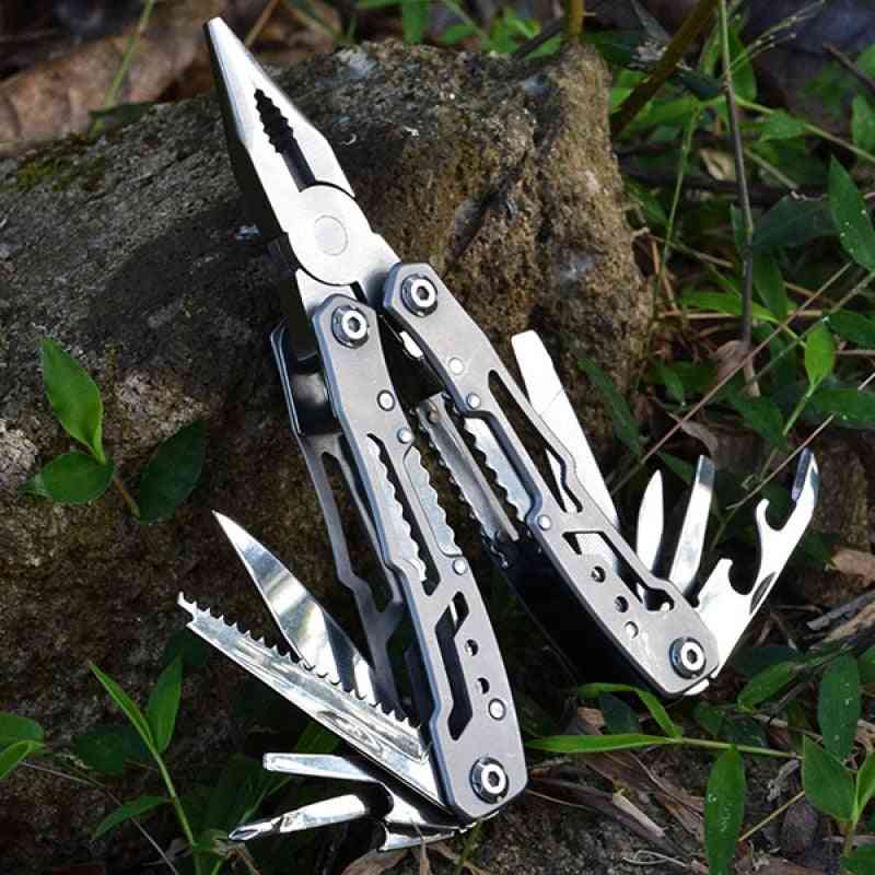 Multifunction Stainless Steel Pocket Knife Pliers