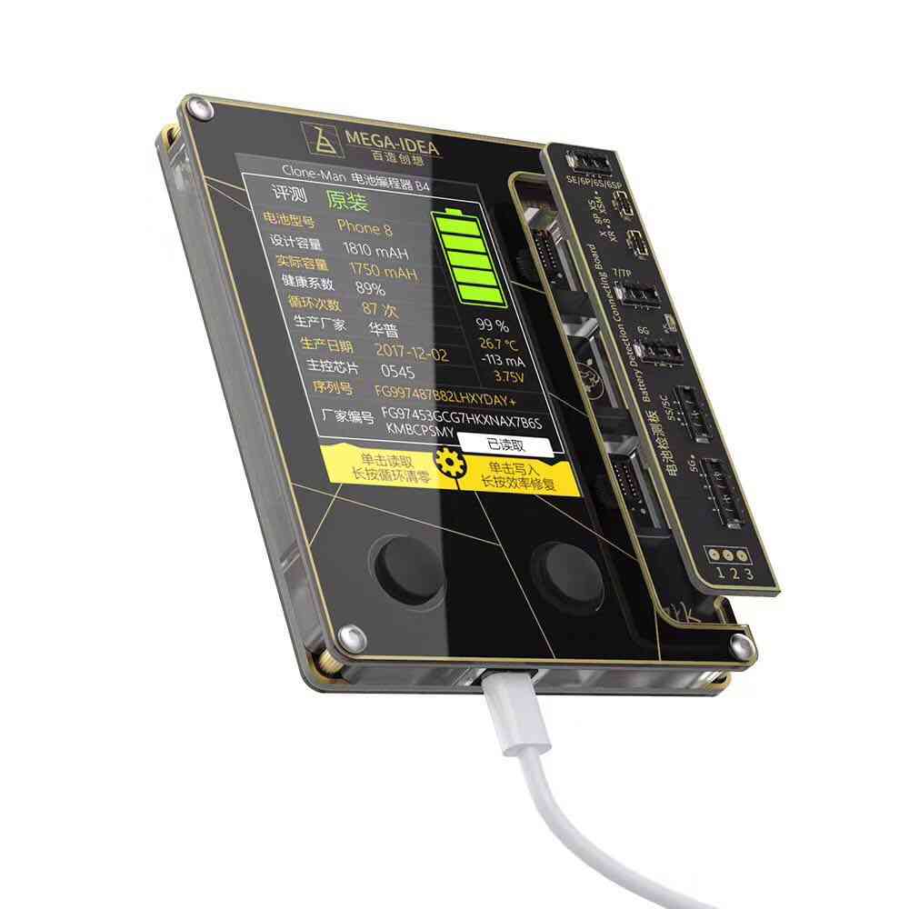 Qianli mega-idea akkumulátorjavító eszköz iphone 6-x xs xsmax-hoz