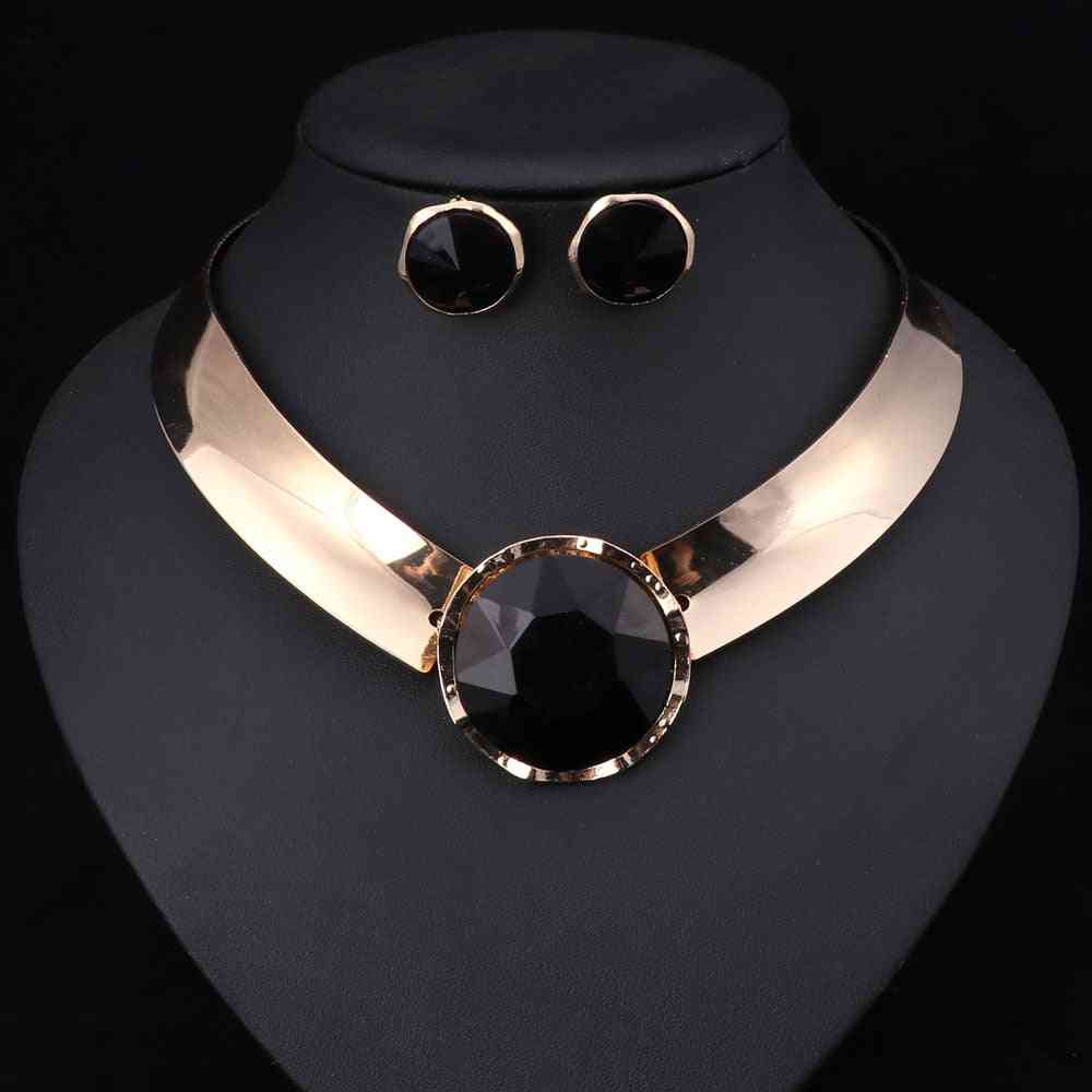 Women Necklace & Earrings Jewelry Sets