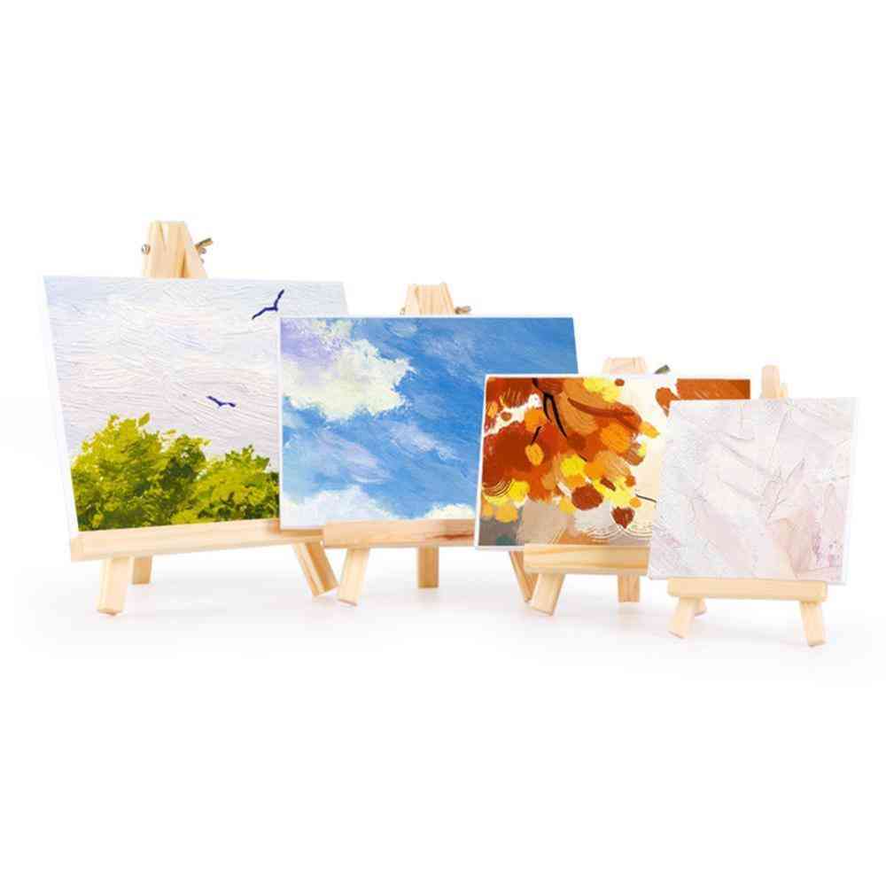 Mini Canvas Picture Frame & Easels Set
