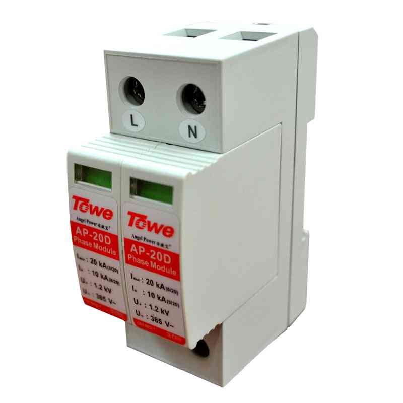 Towe Ap 20d 2p 20ka Single Phase Surge Protective Device - Over Voltage Protector