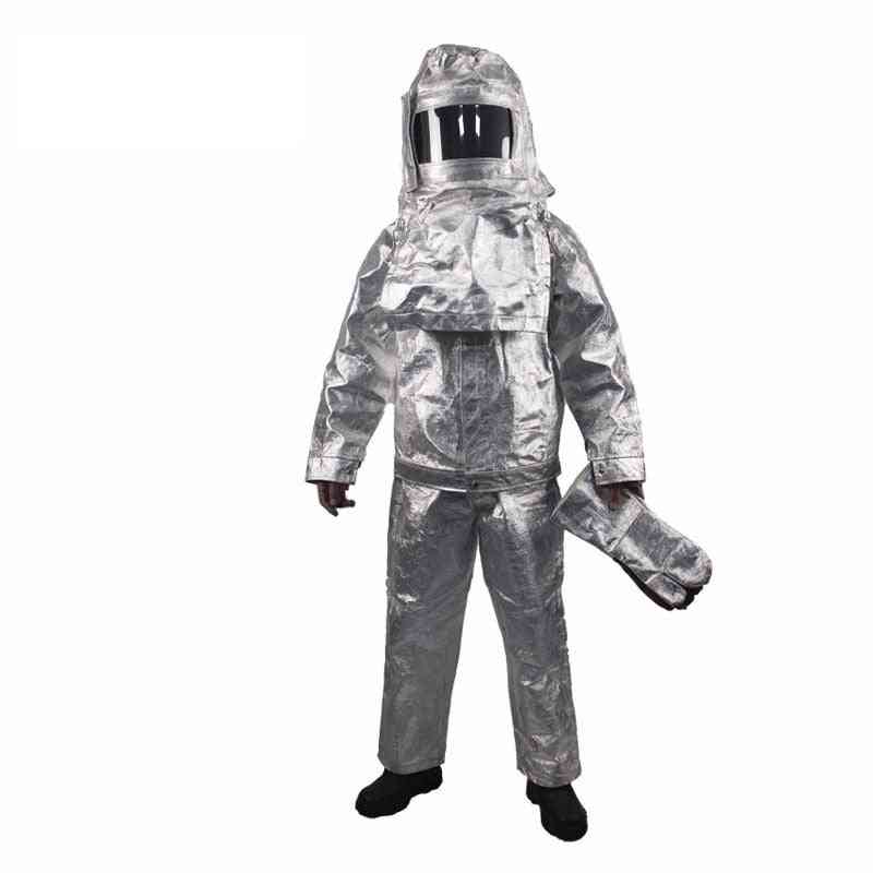 Heat Insulation Multifunction Fire Resistant Clothing, Industrial Proximity Suit