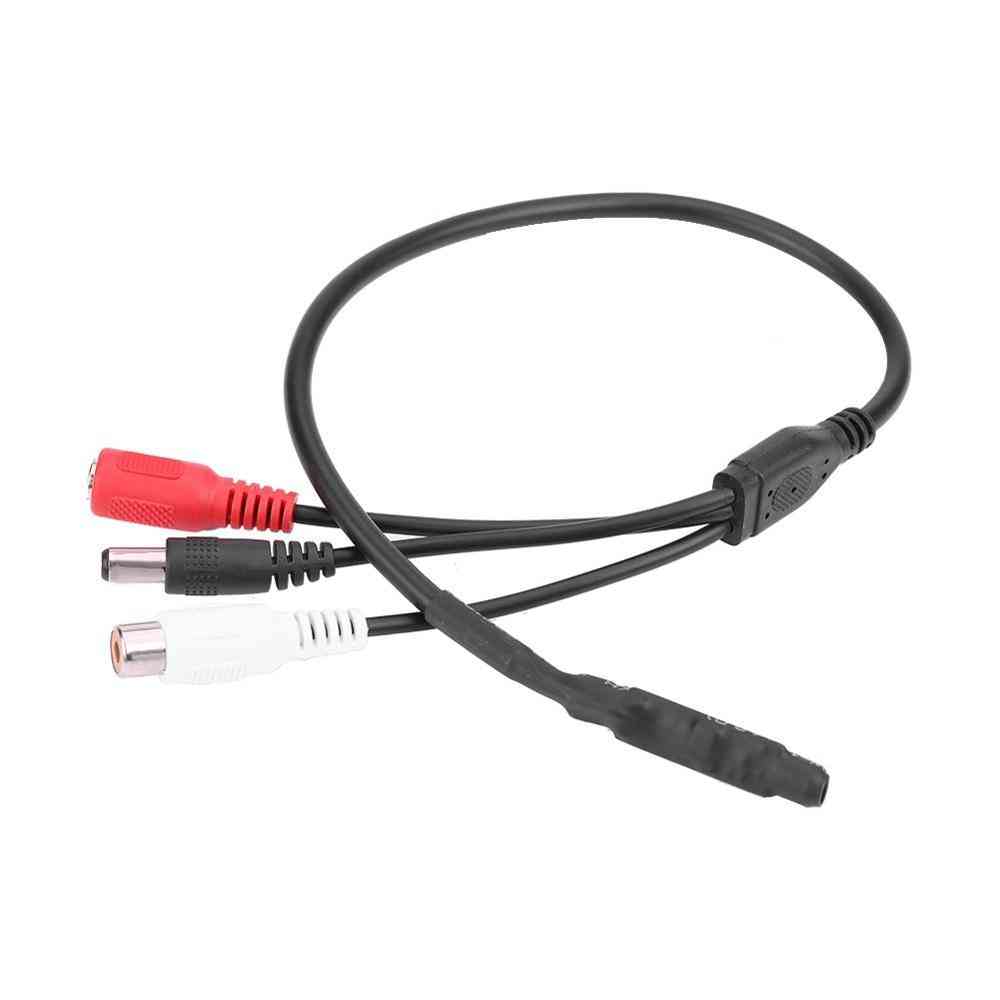 Dc 12v Mini Pickup Audio Microphone Power Cable