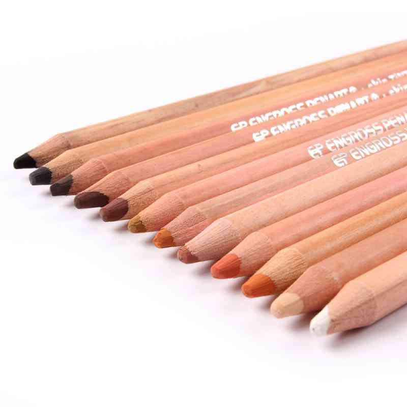 Soft Wood Pastel Pencil Set For Artist Drawing, School & Office