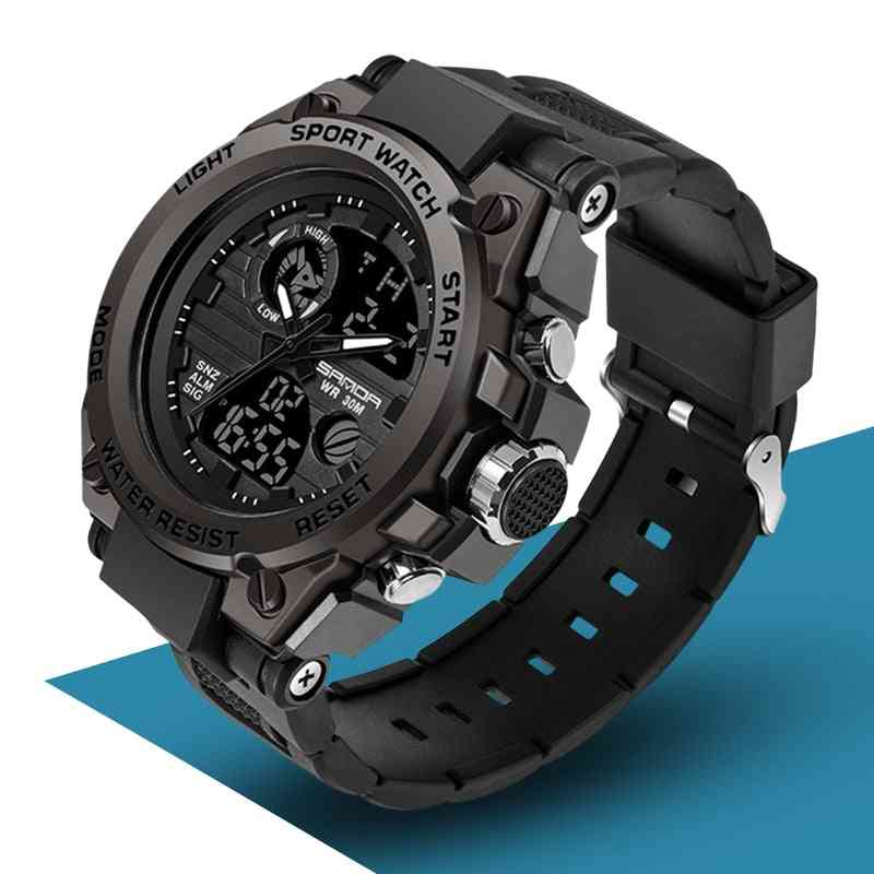 Sports Men's Watches, Luxury Military Quartz Watch