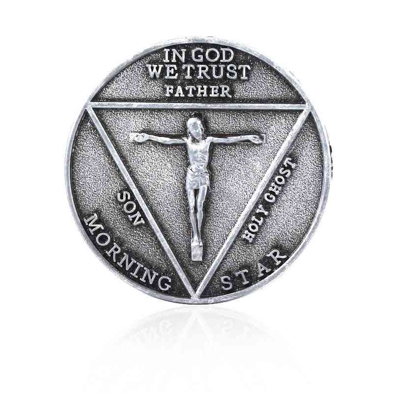 Program telewizyjny Lucyfer Morningstar Satanic Pentecost Cosplay moneta