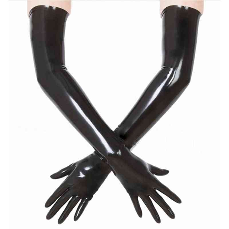 Latex Long Gloves Long To Shoulder Cd Cosplay