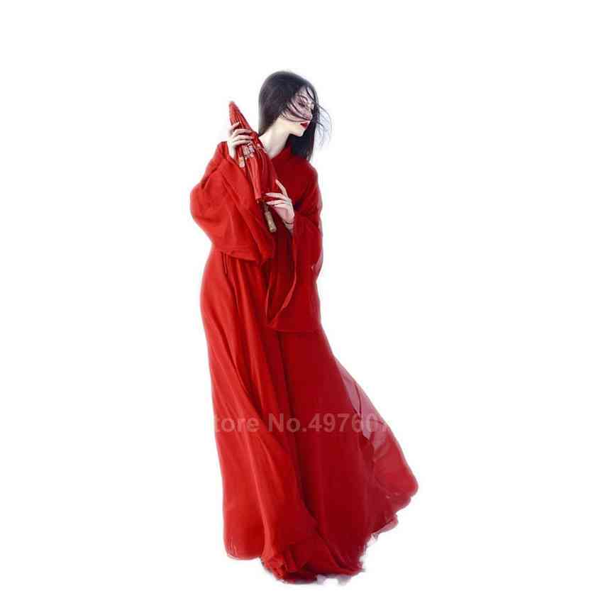 ориенталска традиционна рокля ханфу