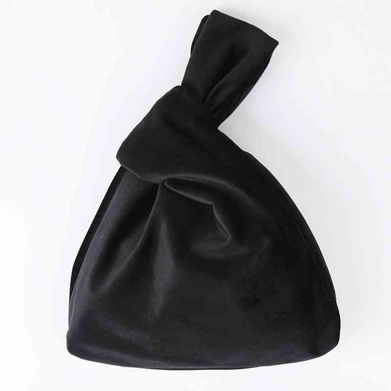 Women Totes Silk Satin Vintage Velvet Handbag