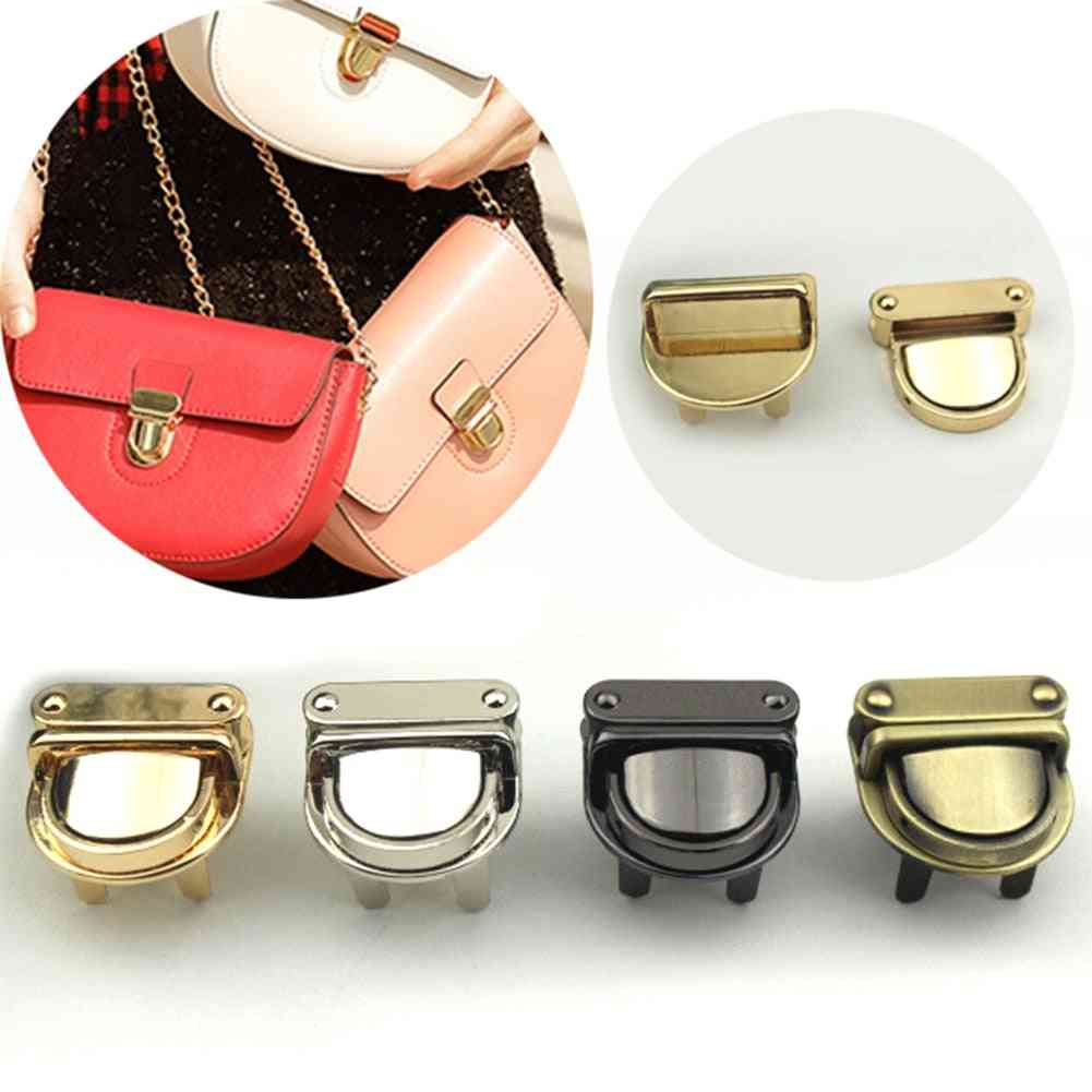 Durable Clasp Turn Twist Lock For Diy Handbag/purse