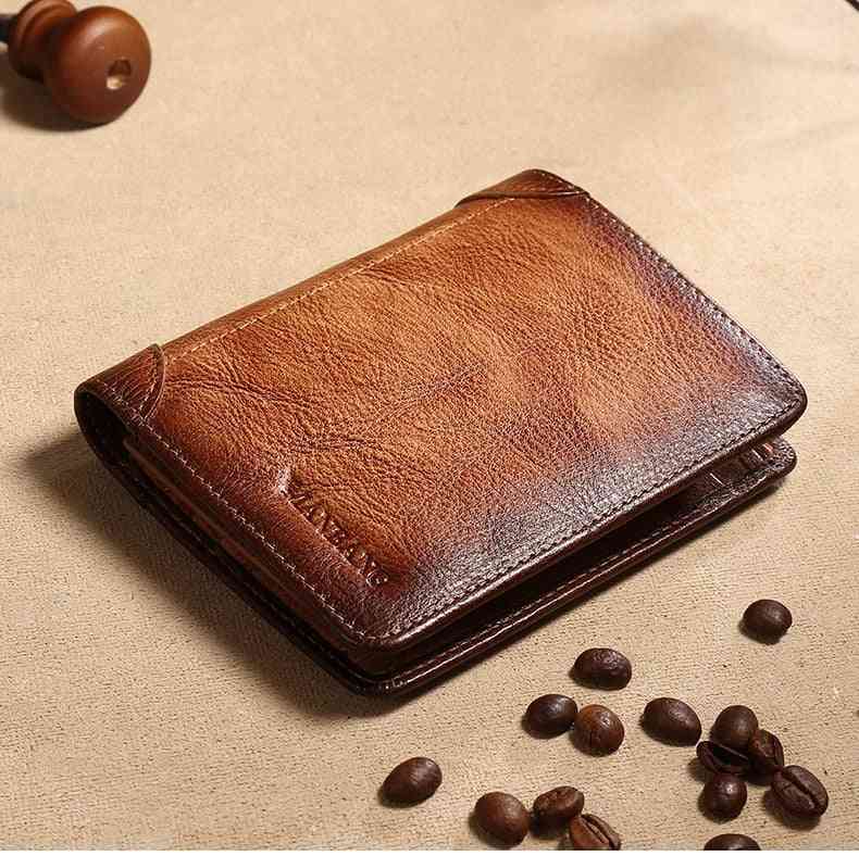 Male Genuine Leather Wallets, Credit/business Card Holders