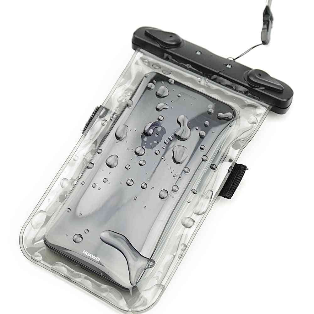 Waterdichte gsm-tas met riem droge hoes voor tpu-zwemkoffers