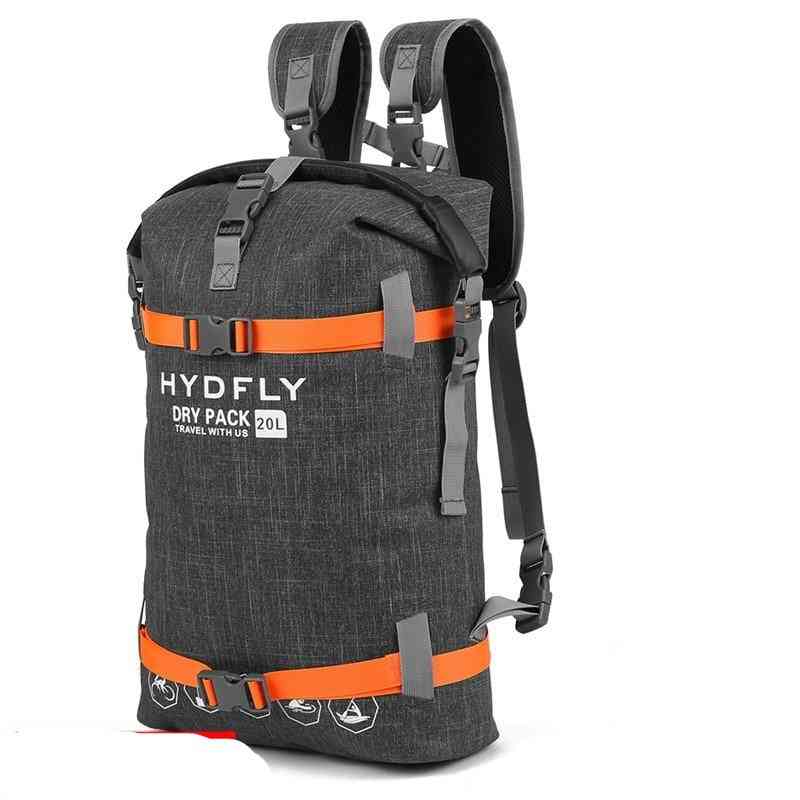 Outdoor Waterproof Trekking, Dry Bag Backpack, Fishing Floating, Roll-top, Sport Bag