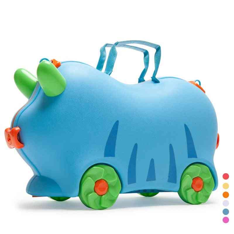 Barn bagage, barn resväska, skåp, handväska, pojke flicka baby leksak låda dragstång