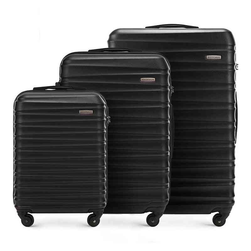 Abs Hard Shell Trolley Luggage, High Capacity Fashion Travel Suitcase