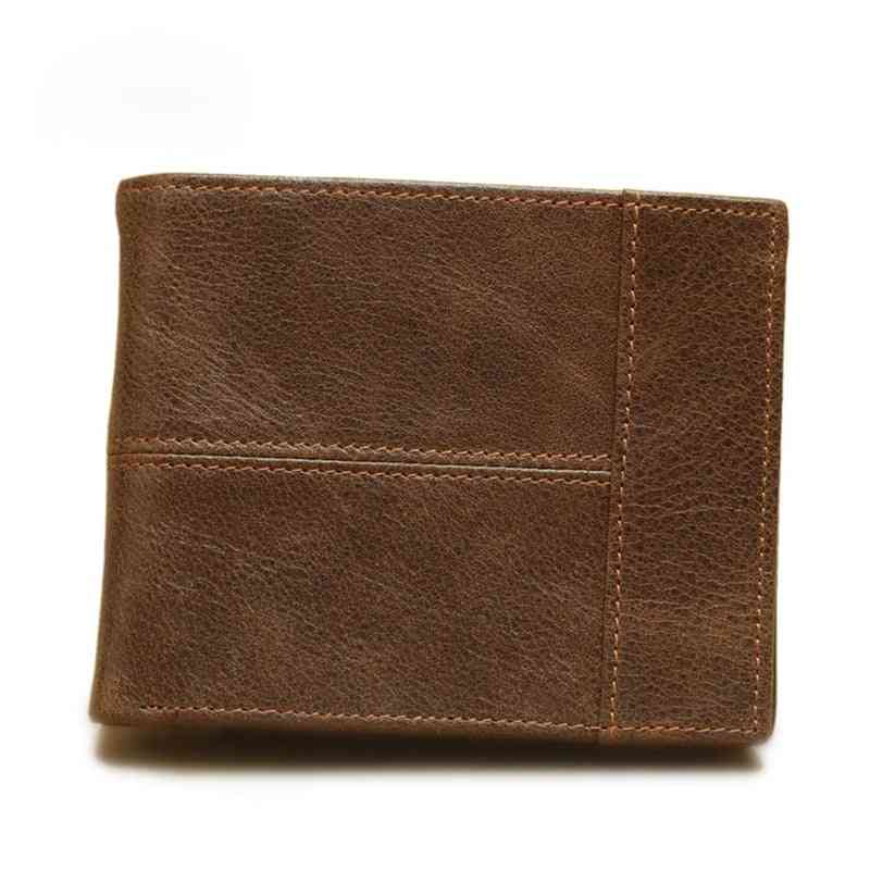 Men Genuine Leather Wallets, Credit Card Holders