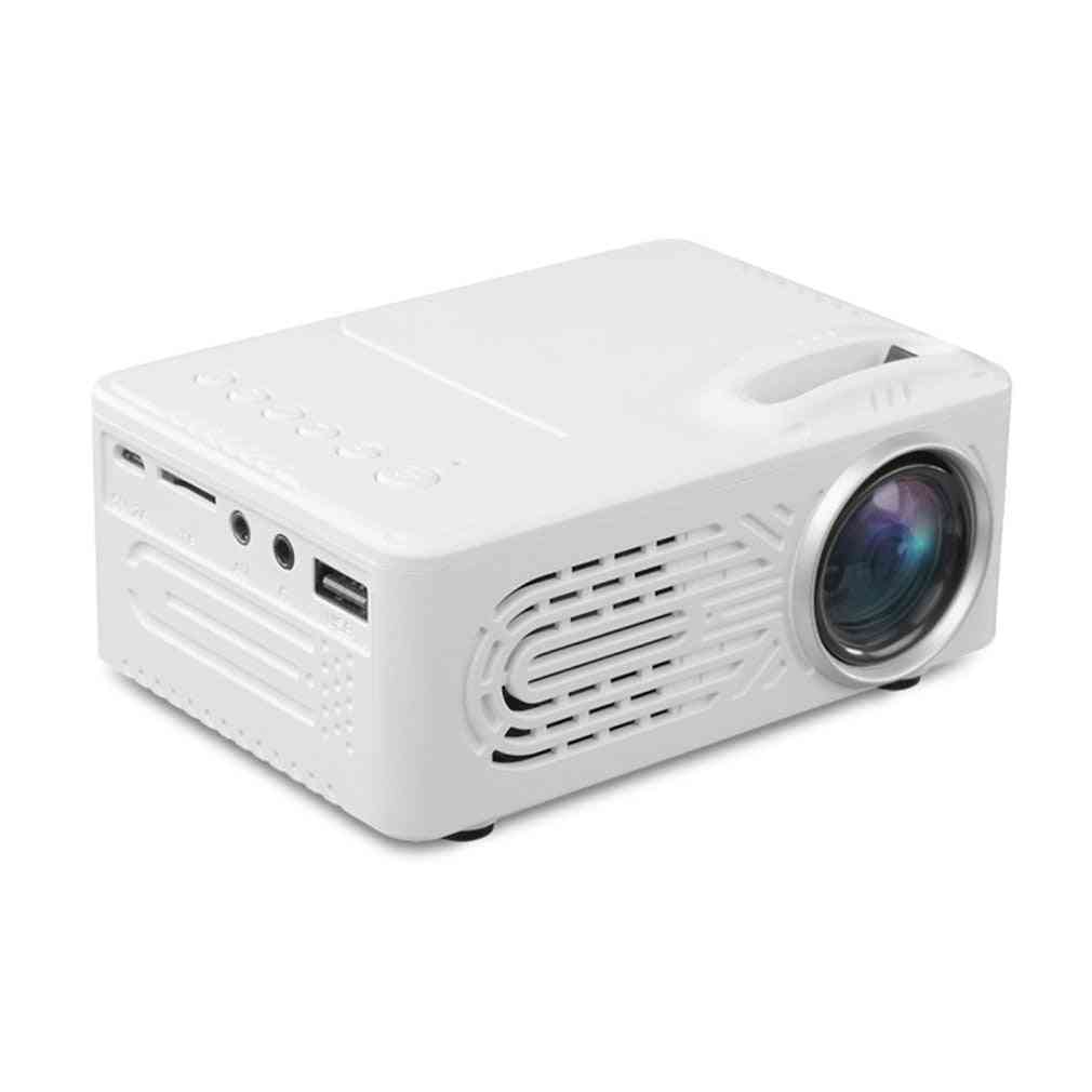 Reproductor multimedia full hd, dispositivo de película de cine en casa con proyector lcd