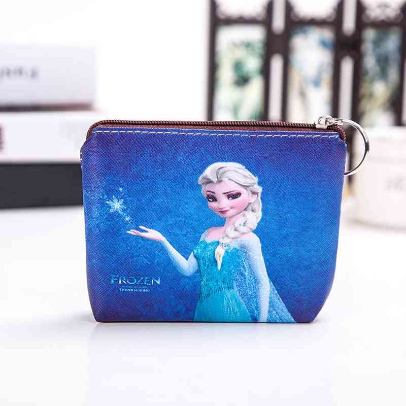 Princess Cartoon Coin Purse, Mermaid, Frozen, Girl Handbag