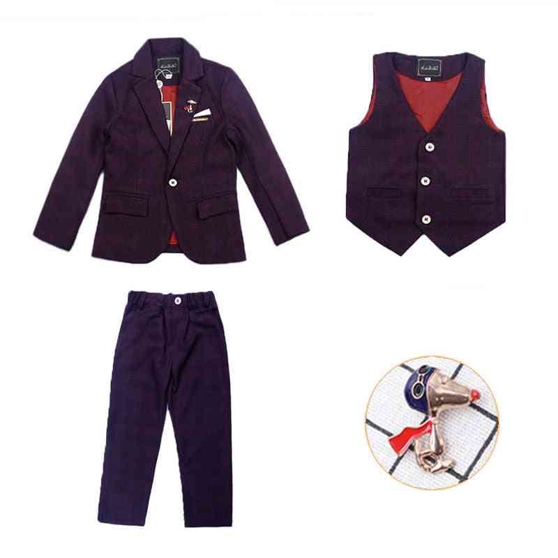 Children's Formal 4pcs Suit Sets
