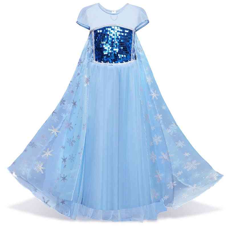 фентъзи маскарад ролева рокля за момиче - принцеса, рокля за косплей на Хелоуин