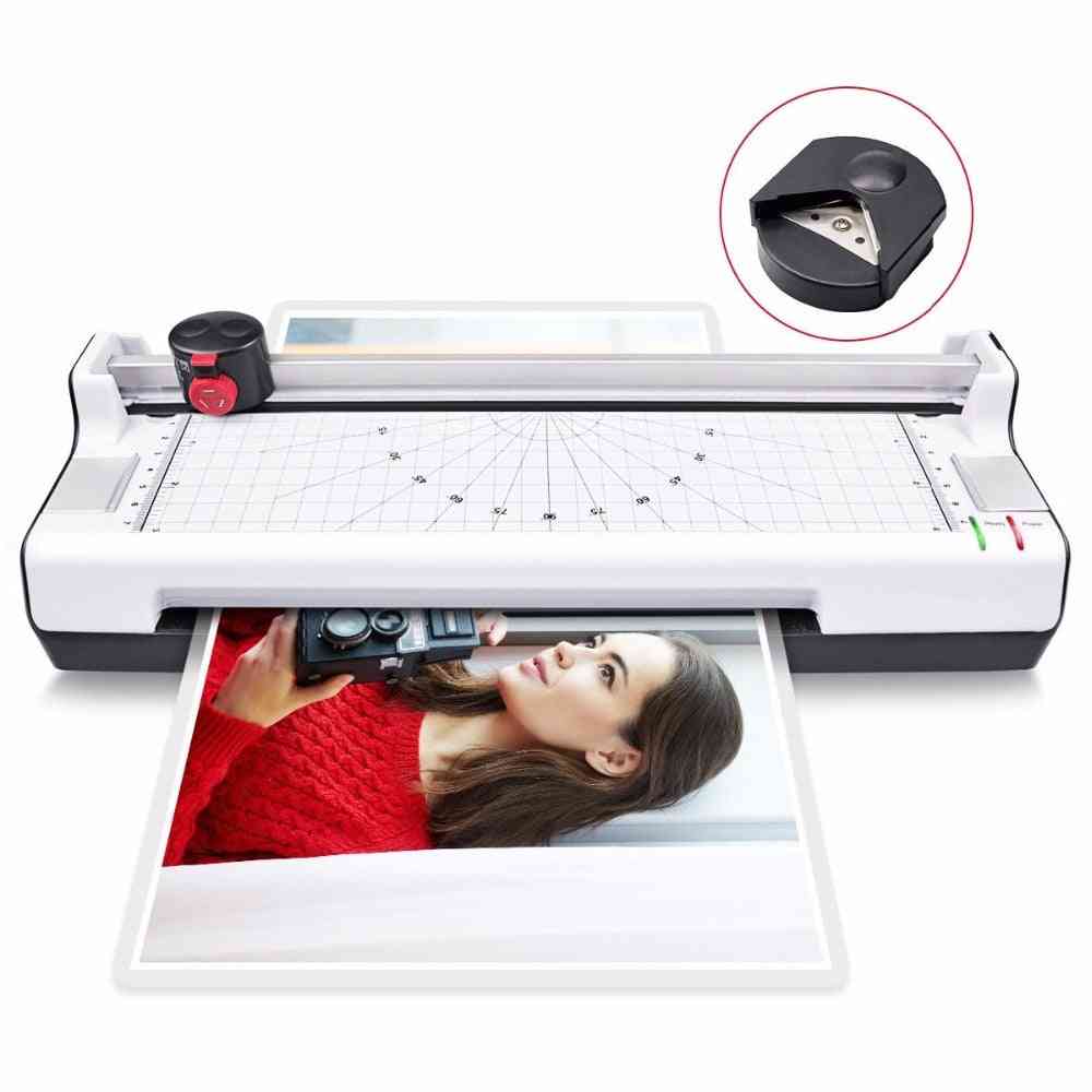A4 laminator s rotacijskim trimerom, kutni stroj za izradu fotografija / dodataka / kartica