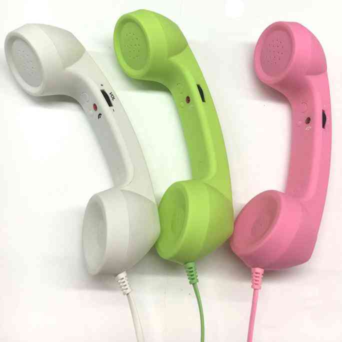 Protection Handset Wired Control/ Mini Microphone/telephone/handset/iphone