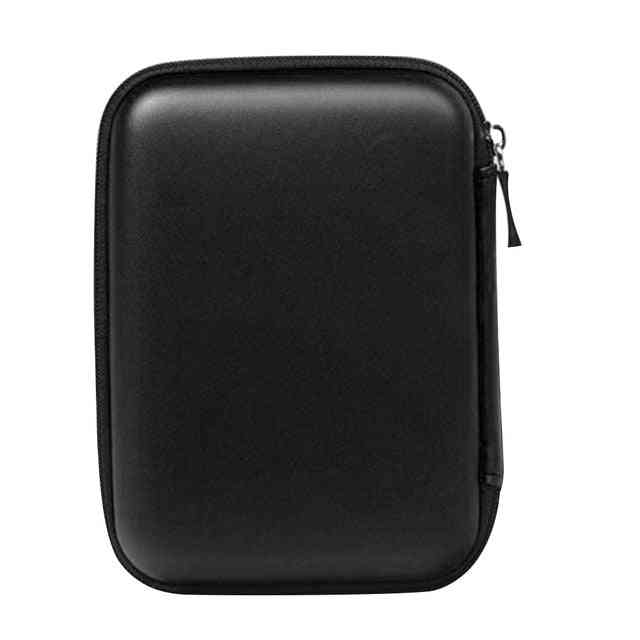 Usb Hard Drive Disk Storage Bag, Carry Cable Case Cover