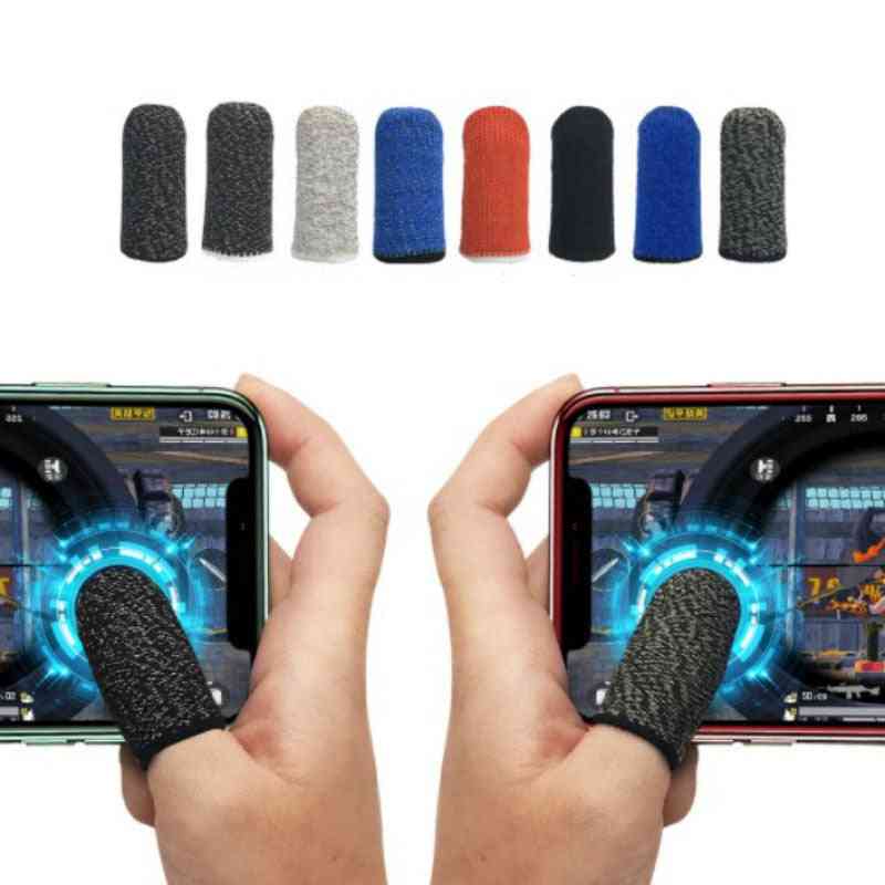 Ademende vingerafdekking voor spelbesturing - zweetbestendige, krasvrije gaminghandschoenen met aanraakscherm