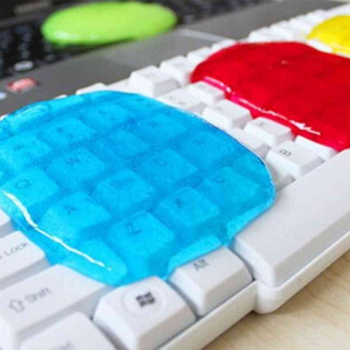 Magisk støvrenser sammensatt super ren gel bærbar PC-datamaskin (tilfeldig farge)