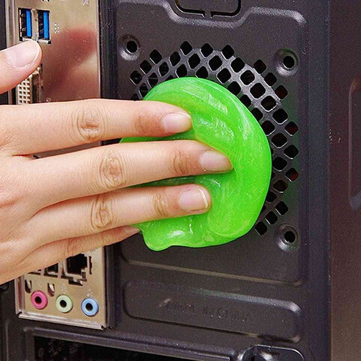 Magische stofreiniger compound super schone gel laptop pc computer (willekeurige kleur)