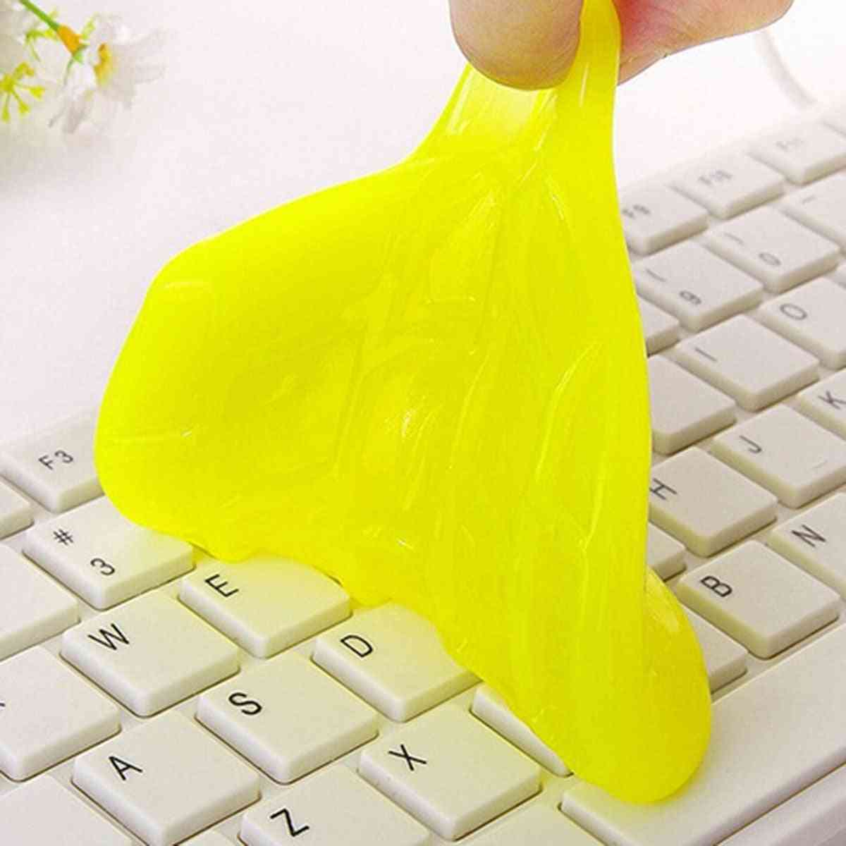 Polvo mágico compuesto limpiador super clean gel laptop pc computadora (color aleatorio)