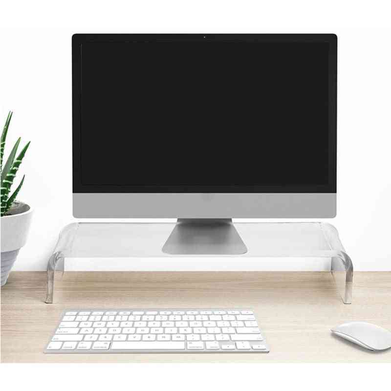 Universal Computer Monitor Stand For Home Office Business Desk Gamers Multi-media