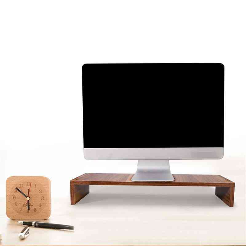 Desktop monitor computerscherm riser plank sokkel sterke laptop stand bureau