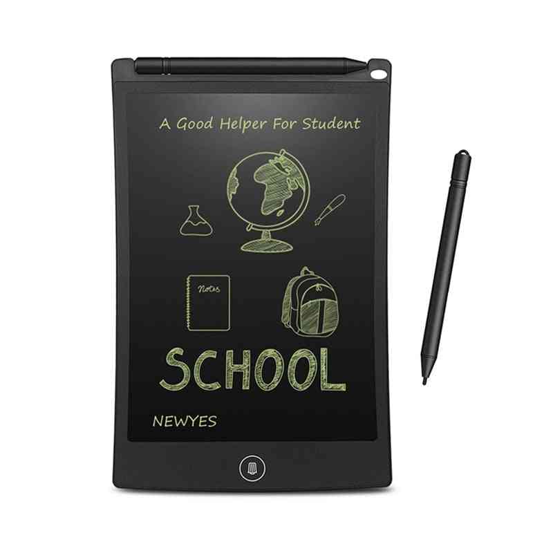 Tableta de escritura lcd tableta de dibujo digital almohadillas de escritura a mano, tablero de tableta electrónica