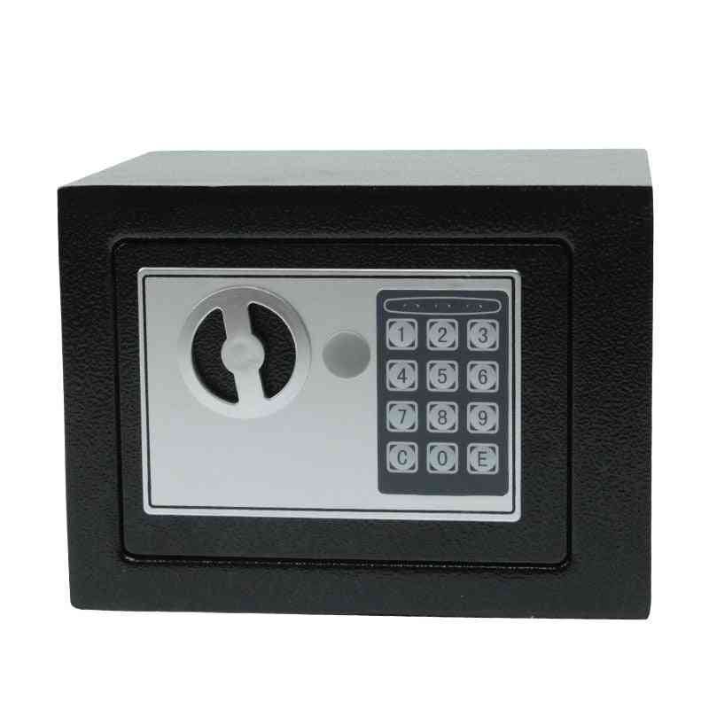 Digital Safe Box, Small Household, Mini Steel Safes Money, Bank Safety Security