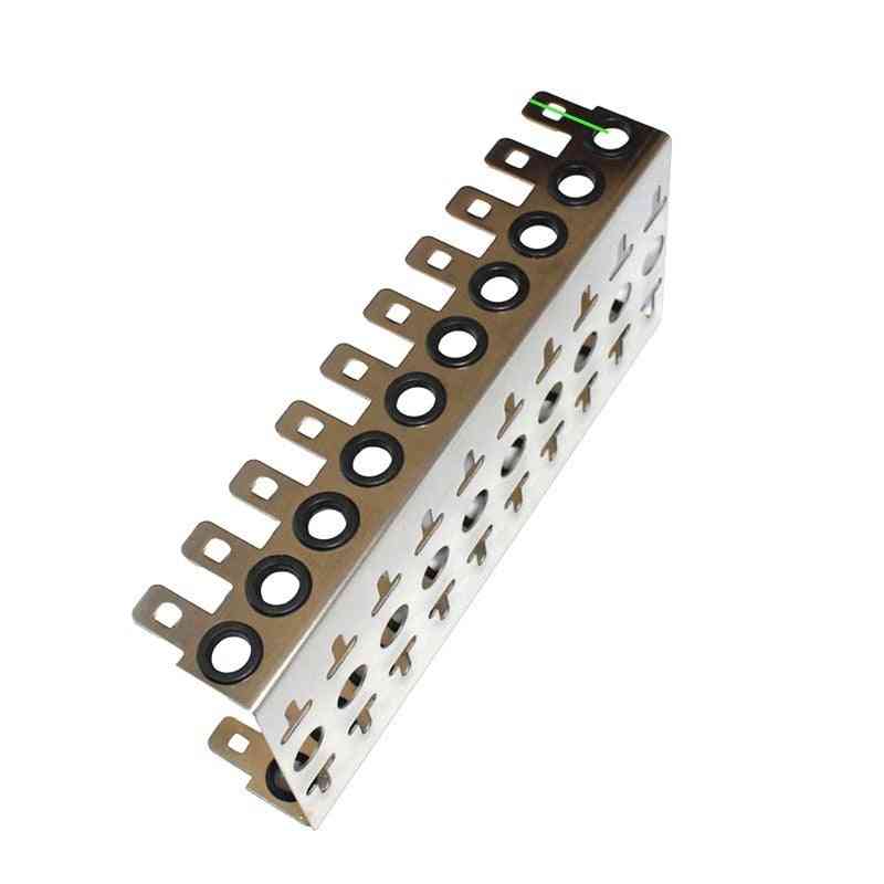 Thickened Stainless Steel Krone Voice Module Dedicated Iron Frame Telephone Snap-in Terminal Block