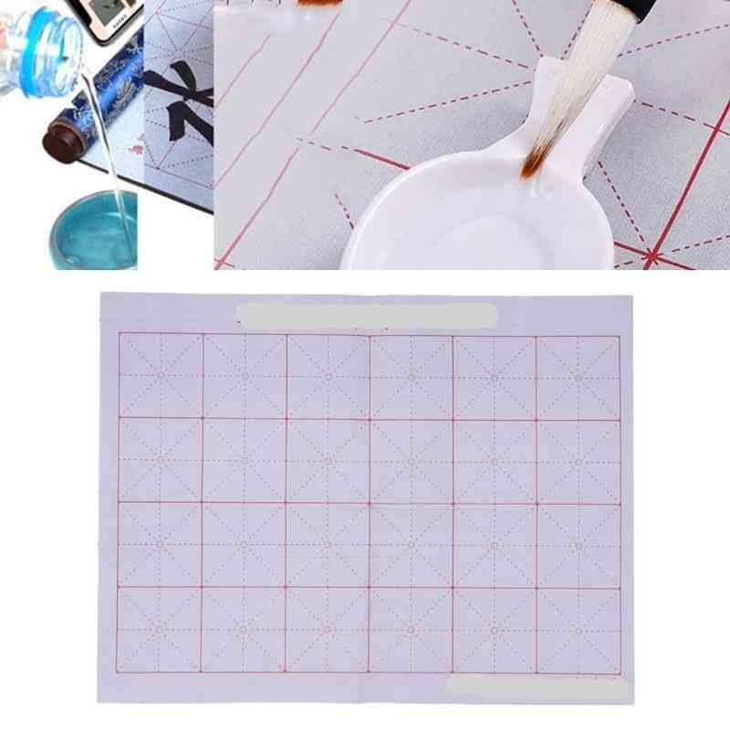 Magic Water Writing Cloth, Gridded Notebook Mat, Practicing Calligraphy
