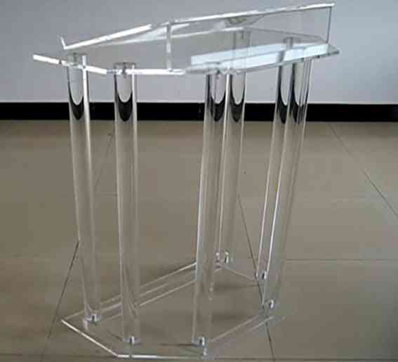 Pupitre acrylique podium chaire chaires en verre organique église