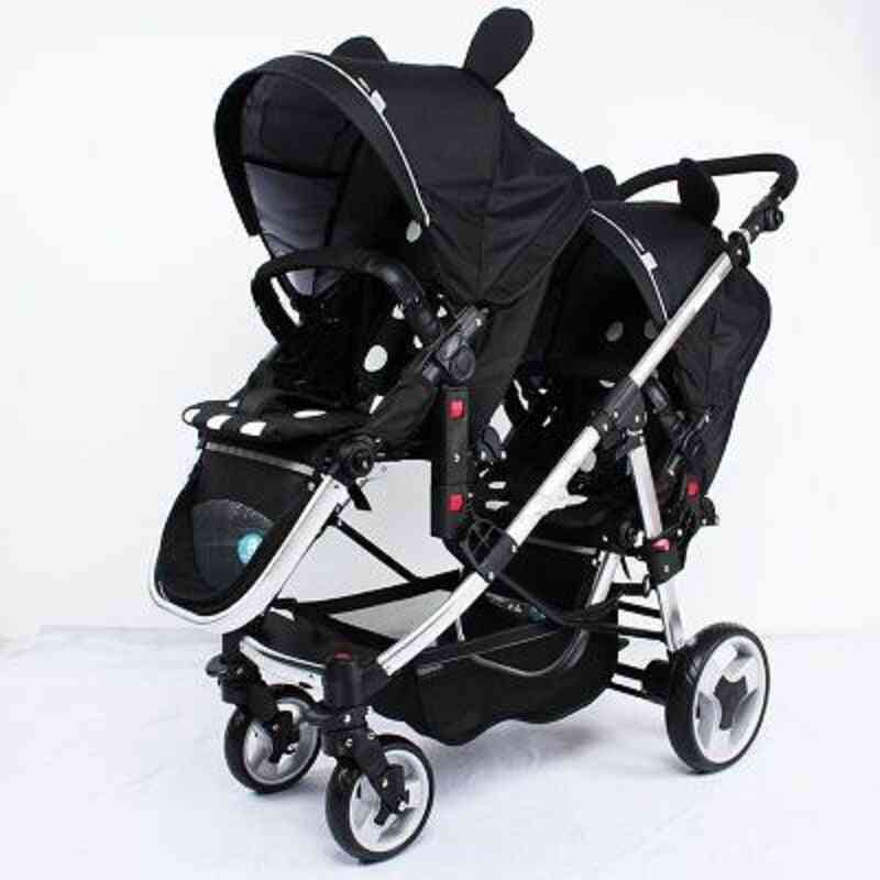 Multi-functional  Double Trolley Two-way Baby Stroller