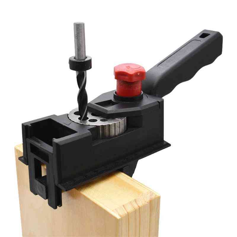 38pcs/set Diy Woodworking Locator Pocket Hole Cutter Drill Guide Wood Tenon Set