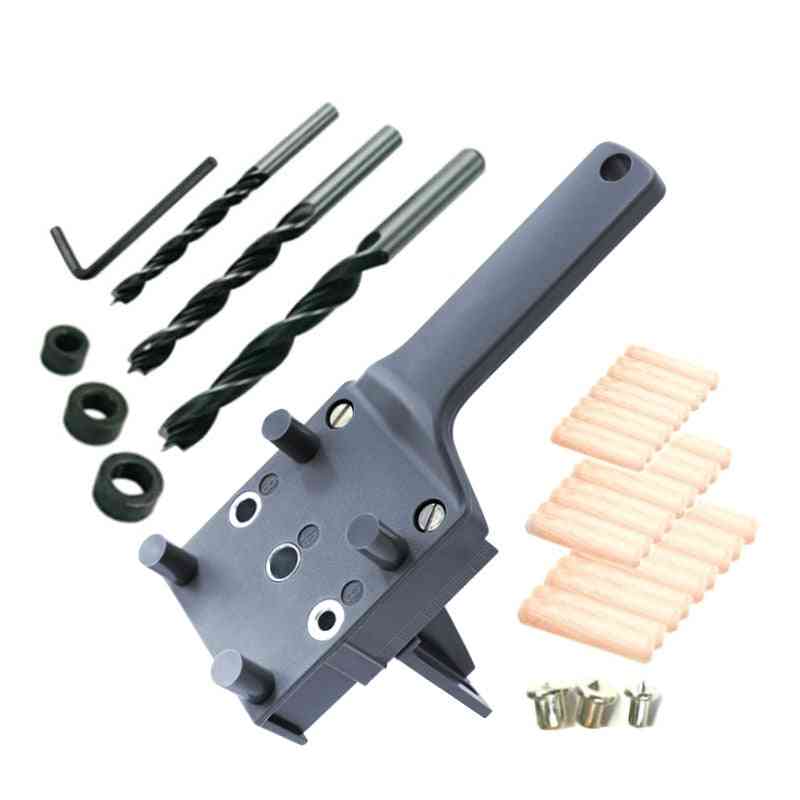 Woodworking Dowel Jig Guide For 6 8 10mm Drill Bits Wood Drilling
