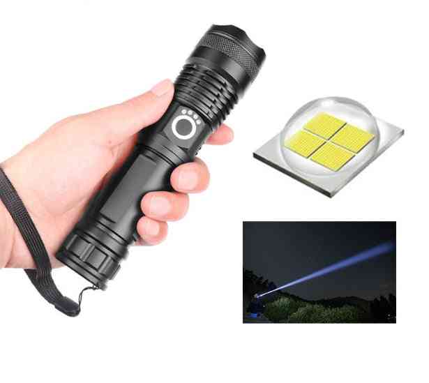 Vip Lumens Lamp Most Powerful Flashlight Zoom Led Torch Battery Best Camping (package A)