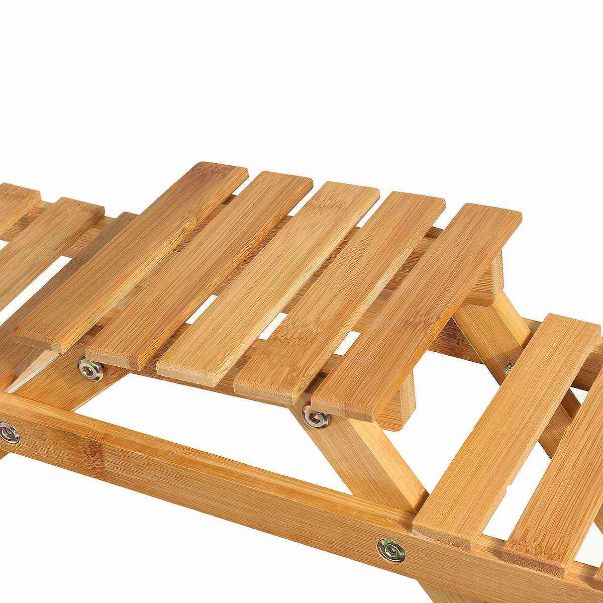 Bloemenstandaard rek houten plank palnt pannenlap hoek tuin binnen / buiten