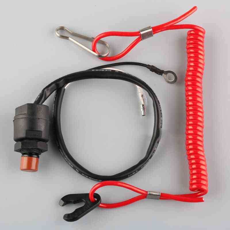 Pièces de commutateur d'arrêt de coupure de remplacement de composants, accessoires de tuyau de lanière de sécurité