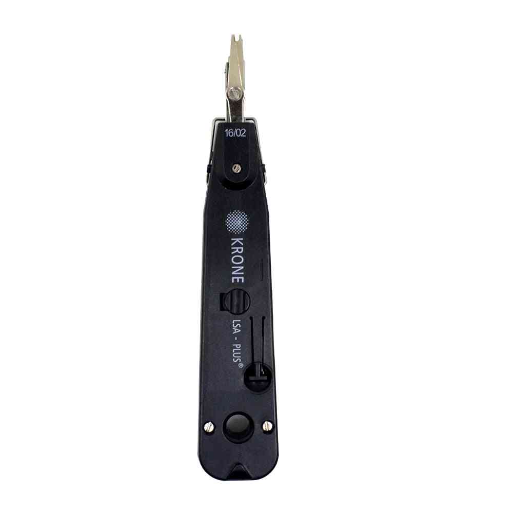 Adjustable Cable Crimper-lsa-plus Punch Down Tool With Sensor